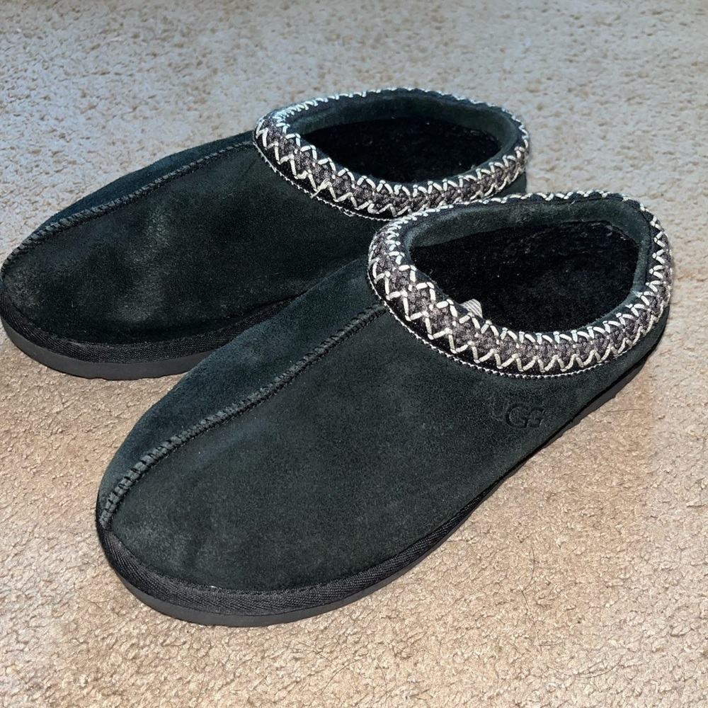 UGG Black Slip-On Loafers